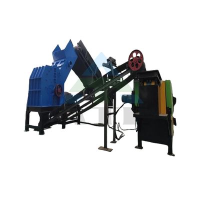 Broyeur de métaux à marteaux entièrement automatique pour le traitement et le recyclage des déchets d'aluminium