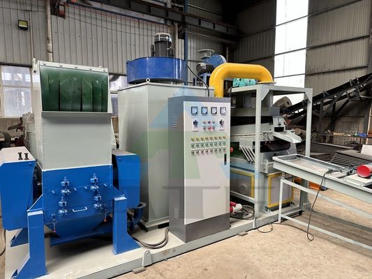 Solution complète de recyclage de fil de cuivre Tailles de sortie 3 cm Taille d'alimentation personnalisée