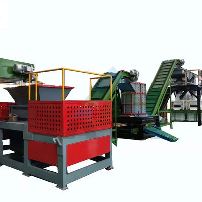 Ligne d'usine de recyclage de radiateurs de cuivre et d'aluminium nouvellement fabriqués pour la séparation des déchets