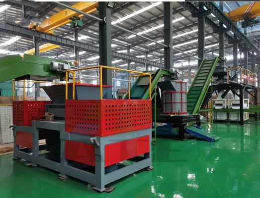 Ligne d'usine de recyclage de radiateurs de cuivre et d'aluminium nouvellement fabriqués pour la séparation des déchets