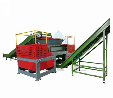 2000 kg de déchets de radiateurs de climatiseurs, ligne de production de recyclage pour l'entretien sur le terrain