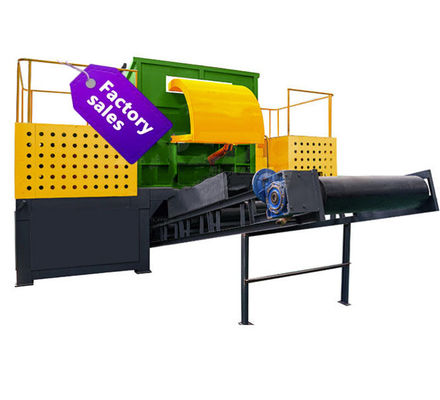 Machine de concassage de déchets métalliques en aluminium avec concasseur en plastique