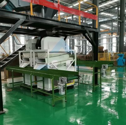 Fonction de traitement des métaux Collecteur de déchets pour système automatisé de recyclage des radiateurs