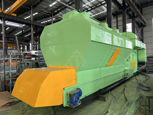 Petite machine de tri des déchets Séparateur d'air équipé d'une mise à niveau du collecteur de déchets