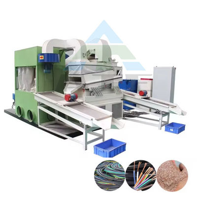 Déchets de fil de cuivre Débarrasseuse de déchets alimentaires modèle 600 250 kg/h Recyclage de déchets de fil électrique