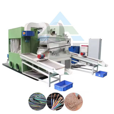 Granulateur de câbles métalliques en cuivre pour équipement de recyclage de fils électriques en aluminium automobile