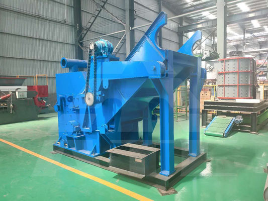 Déchets métalliques de marteaux d'acier, broyeur de métaux de fer, broyeur de déchets de métaux, machine de recyclage des métaux