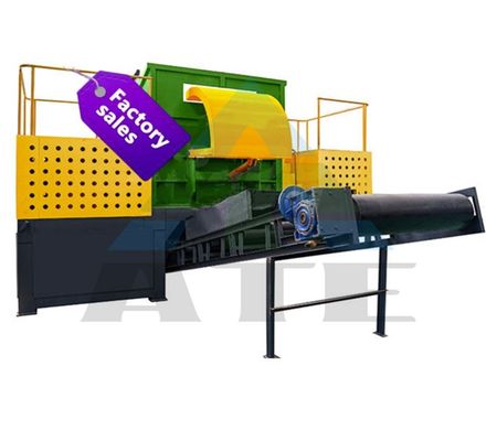 Machine à déchiqueter les déchets en caoutchouc à double arbre pour répondre aux besoins de recyclage de l'industrie