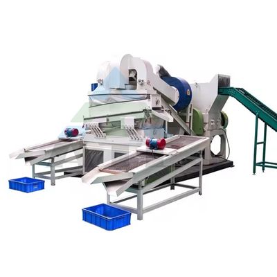 300-500 kg/h Machine de séparation de déchets de fil de fer pour usine de recyclage de câbles électriques