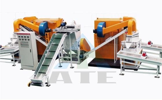 Granulateur avancé de fil de cuivre en déchets pour le recyclage et la fabrication automatiques de câbles