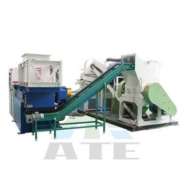 Fonction de déchiquetage des déchets métalliques Machine électrique de pellicule de cuivre pour système de commande PLC