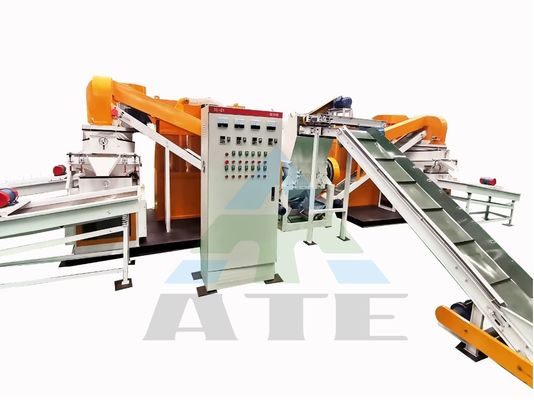 Fonction de déchiquetage des déchets métalliques Machine électrique de pellicule de cuivre pour système de commande PLC