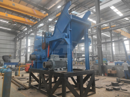 200-2200 mm taille d'entrée Machine de concassage de métaux pour le recyclage du cuivre et de la plaque d'aluminium