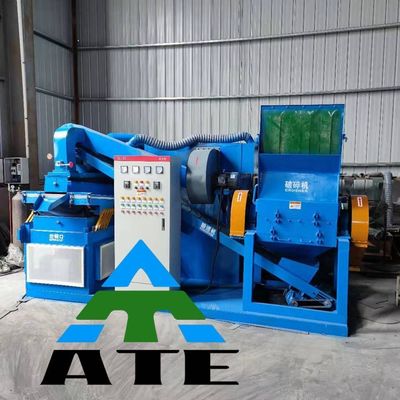 Machine à riz en cuivre séparée par câble de ferraille avec taille de sortie 3 cm et poids 300 kg