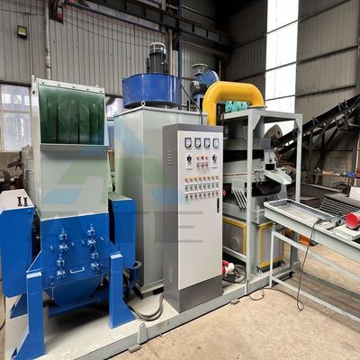 Machine à riz en cuivre séparée par câble de ferraille avec taille de sortie 3 cm et poids 300 kg