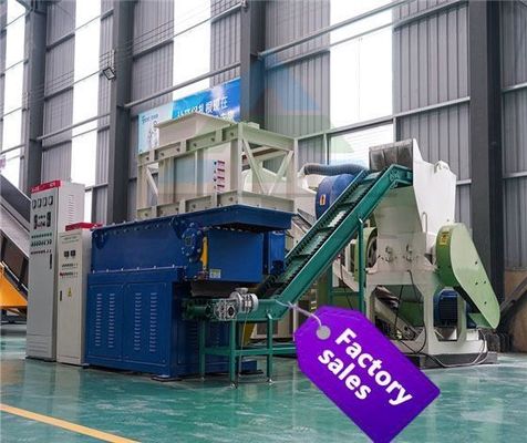 Machine à déchiqueter les déchets métalliques pour le recyclage des câbles de communication électriques
