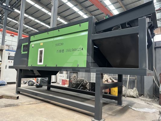 Taux de séparation 98-99% Machine de tri en plastique et en métal avec séparateur de courant Eddy