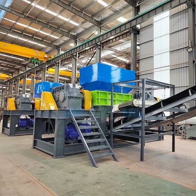Machine de séparation de récupération de déchets de radiateur à un seul arbre pour le cuivre et l'aluminium