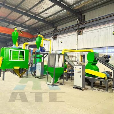 Machine de recyclage des déchets électroniques entièrement automatique