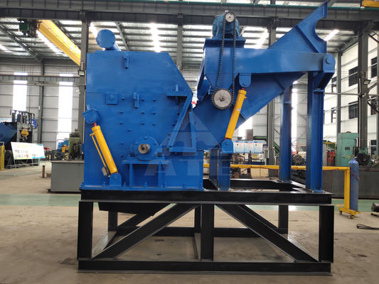 Recyclage de ferraille d'étain cadre en aluminium avec et facile à utiliser machine de concassage de broyeur de métaux