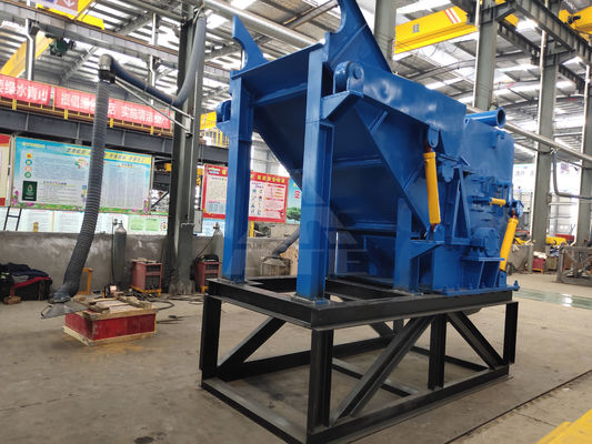 Recyclage de ferraille d'étain cadre en aluminium avec et facile à utiliser machine de concassage de broyeur de métaux