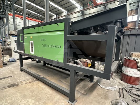 Machine de tri des déchets métalliques non ferreux 380 V avec séparateur de courant magnétique et de courant de tourbillon