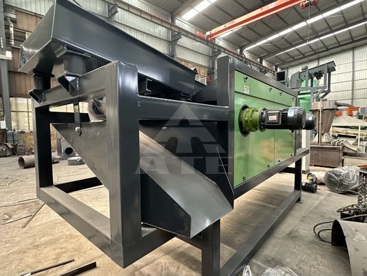 Machine de tri des déchets métalliques non ferreux 380 V avec séparateur de courant magnétique et de courant de tourbillon