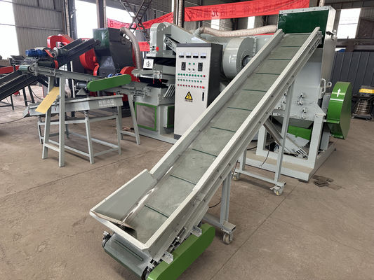 Machine de recyclage de fil de cuivre 3000L/H Granulateur de câble de cuivre Machine automatique de riz de cuivre sec