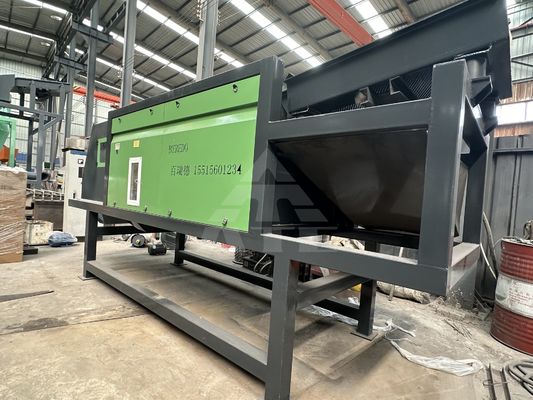 Machine de tri des déchets métalliques non ferreux 380 V avec séparateur de courant magnétique et de courant de tourbillon