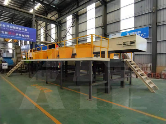 Plateforme de tri de la vente Machine de tri des déchets solides de 2000 kg de poids et de performances