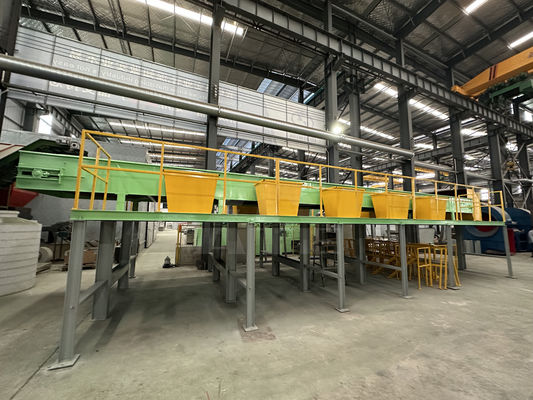 Usine de tri des déchets solides pour les déchets ménagers et les déchets de construction dans les ordures urbaines