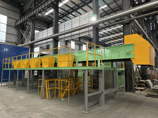 Usine de tri des déchets solides pour les déchets ménagers et les déchets de construction dans les ordures urbaines
