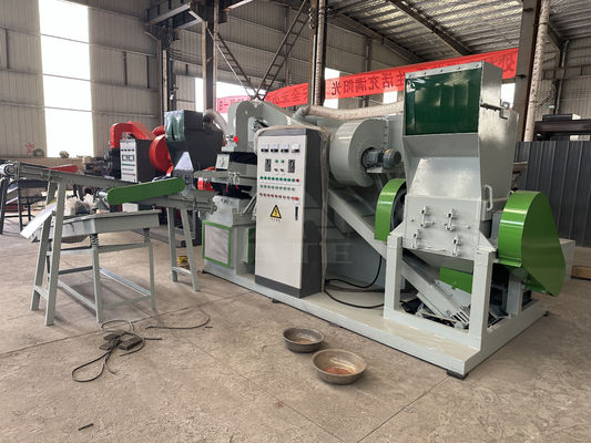 Granulateur de câble de cuivre Machine de recyclage de fil de cuivre Machine automatique de riz de cuivre sec