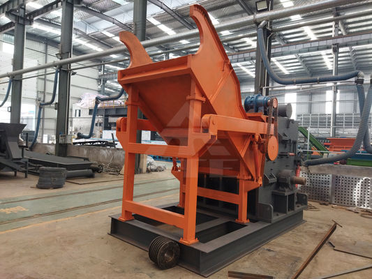 Machine de recyclage de déchets métalliques, concasseur d'acier pour déchets électroniques, taille/couleur personnalisable