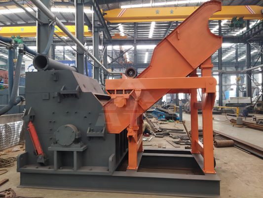 Machine de concassage pour le recyclage des déchets d'acier, de fer et d'aluminium