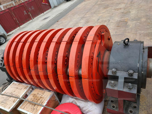 Machine de concassage pour le recyclage des déchets d'acier, de fer et d'aluminium