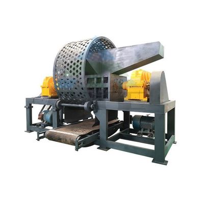 Machine de concassage de pneus à haute productivité de 2-3 tonnes pour le recyclage des déchets de pneus