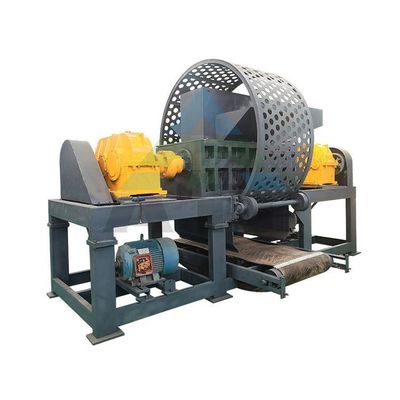 Machine de concassage de pneus à haute productivité de 2-3 tonnes pour le recyclage des déchets de pneus