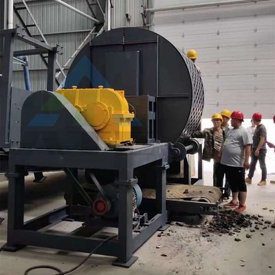 Machine de concassage de pneus à haute productivité de 2-3 tonnes pour le recyclage des déchets de pneus