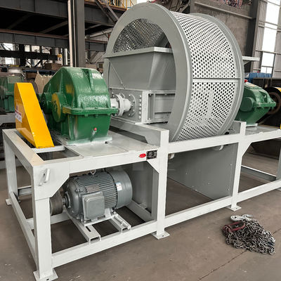 Machine de recyclage de pneus, déchiqueteuse en plastique à double arbre pour système de gestion des déchets