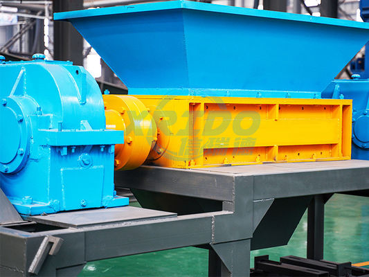 Fonction de concassage des déchets métalliques Machine de déchiquetage de recyclage à haute productivité