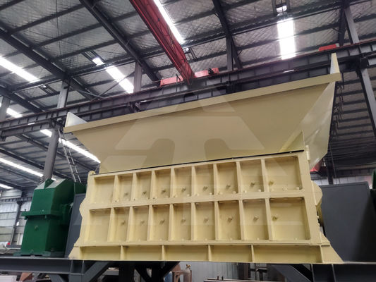 Récolteuse à double puits Solution idéale pour le recyclage des déchets métalliques et industriels