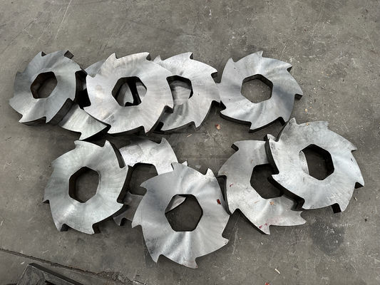 Déchiqueteuse à puissance unique de 50 kW pour les besoins de désintégration du papier plastique et des déchets métalliques