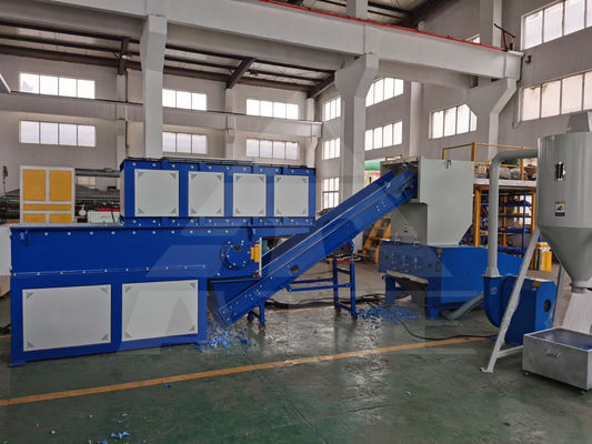 300-500 kg/h Capacité de production Mini déchiqueteuse mono-axe en carton plastique