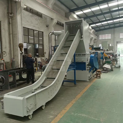 Déchiqueteuse en plastique à un seul arbre pour le recyclage du bois et du carton