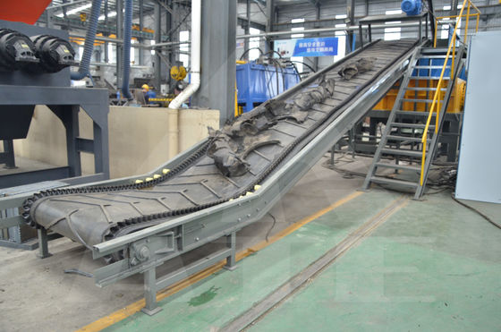 Facile d'utilisation Pneus de camions lourds à double arbre Machine de recyclage de papier de pneus déchiqueteuse