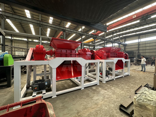 Famous MOTOR déchiqueteuse en plastique pour le recyclage des déchets métalliques et des poubelles