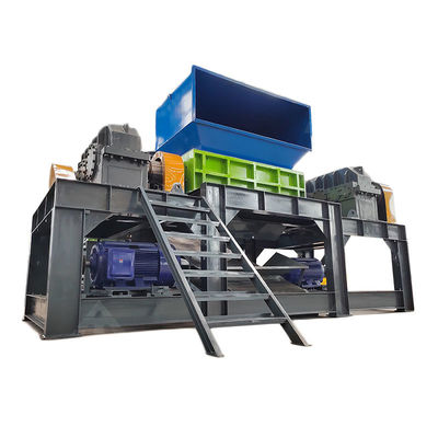 Déchiqueteuse de voiture en plastique ABS à double arbre idéale pour le recyclage des déchets dans diverses industries