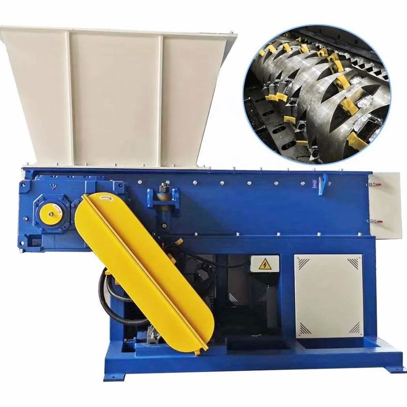 Max.Capacité de production kg/h 17000 Déchiqueteuse à axe unique en plastique pour déchiqueter les os