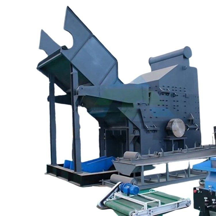 Machine de concassage de déchets métalliques de grande capacité avec rotor moteur pour carte de voiture et etc.